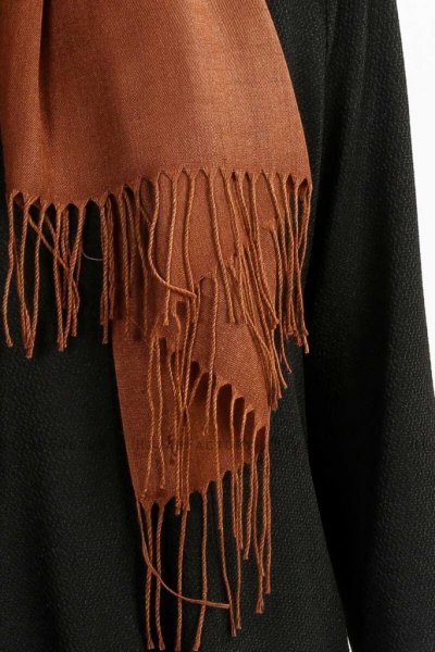 Selin Ljusbrun Pashmina Hijab Sjal Özsoy 160206-5