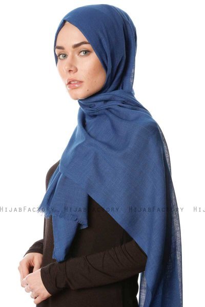 Selma - Hijab Pétrole Foncé - Gülsoy