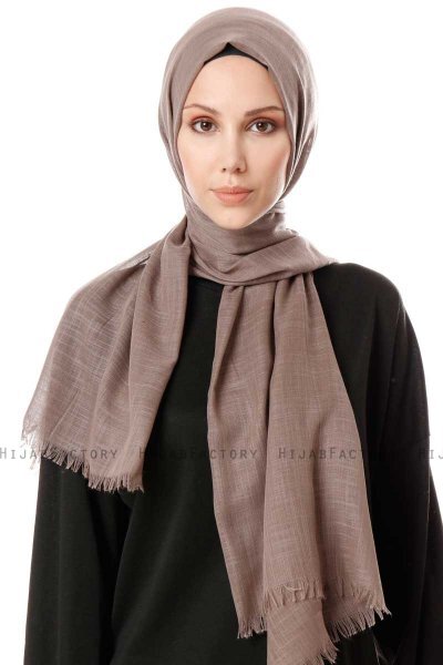 Selma - Hijab Taupe - Gülsoy
