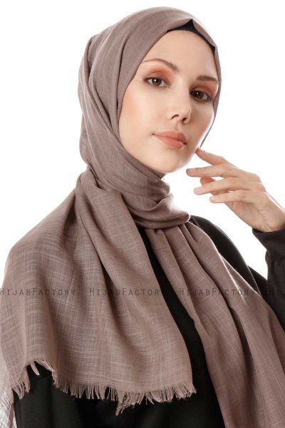 Selma - Hijab Taupe - Gülsoy