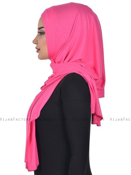 Sofia - Hijab Coton Pratique Fuchsia