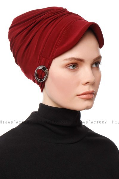 Sumeyye - Turban Bordeaux