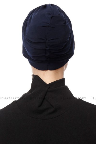 Sumeyye - Turban Bleu Marin