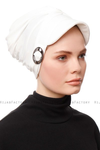 Sumeyye - Turban Blanc