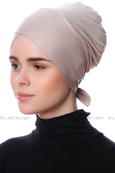 Toulin - Bonnet Taupe Clair De Ecardin