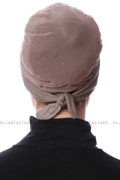 Toulin - Bonnet Taupe Foncé De Ecardin