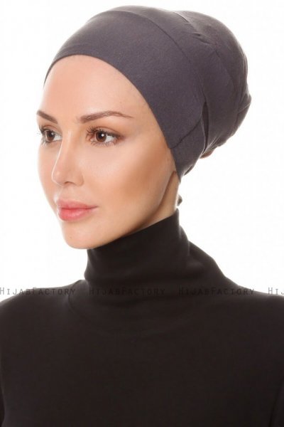 Tuva - Bonnet Kaymaz Gris Foncé