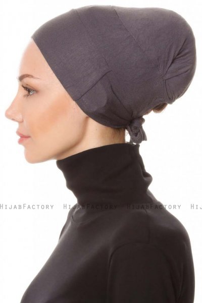 Tuva - Bonnet Kaymaz Gris Foncé
