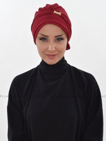 Ulrika Bordeaux Turban Ayse Turban Tasarim 323804b