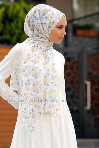 Warda - Hijab à Motifs - Sal Evi