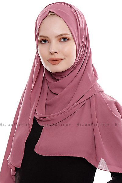 Yara - Hijab Crepe Pratique One-Piece Punch