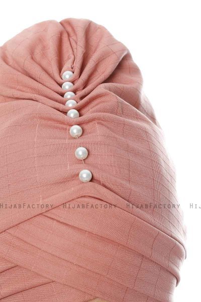 Yonca - Turban Rose Foncé