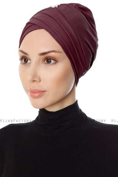 Yonca - Turban Prune