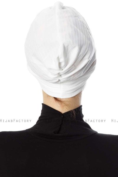 Yonca - Turban Blanc