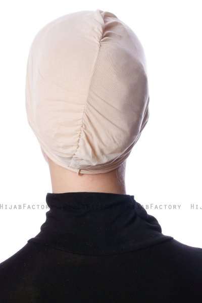 Zeynep - Bonnet Parizien Beige - Ecardin