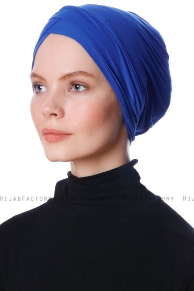 Zeynep - Bonnet Parizien Bleu - Ecardin