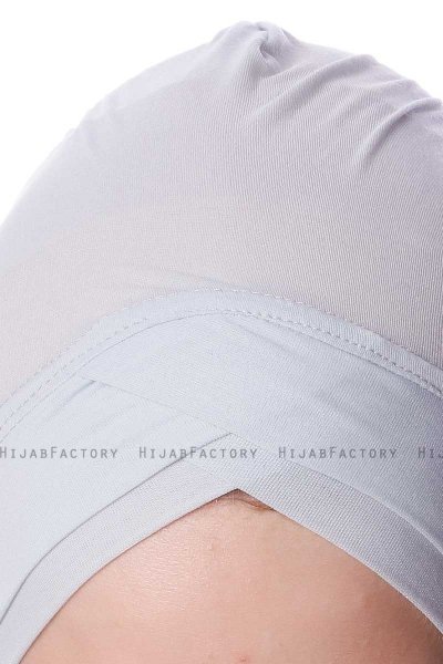 Zeynep - Bonnet Parizien Gris Clair - Ecardin