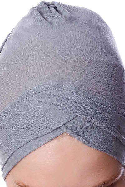 Zeynep - Bonnet Parizien Gris Foncé - Ecardin