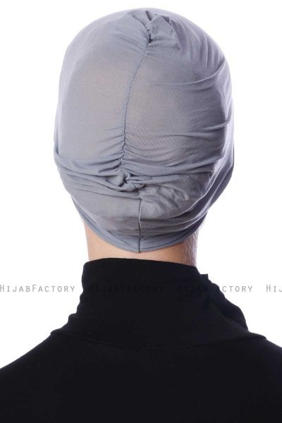 Zeynep - Bonnet Parizien Gris Foncé - Ecardin