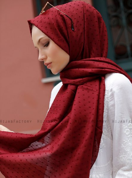 Malika - Hijab Bordeaux - Sal Evi