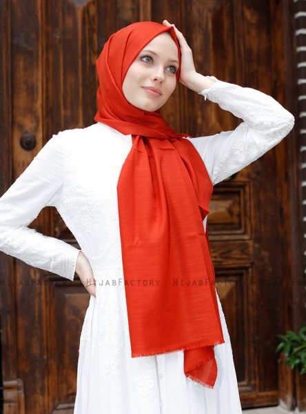 Zaina - Hijab Rouge Brique - Sal Evi