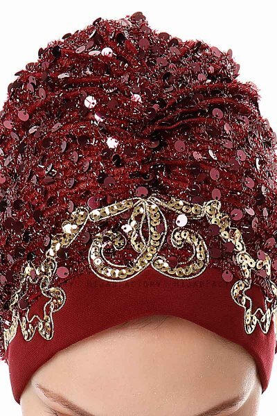 Zuleyha - Turban Bordeaux