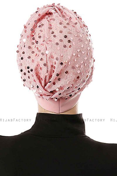 Zuleyha - Turban Vieux Rose