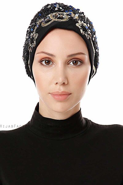 Zuleyha - Turban Bleu Marin